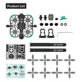 2 Inch CineWhoop FPV Drone 4S HD O4 Pro - Compact Precision Quadcopter Tidesmit