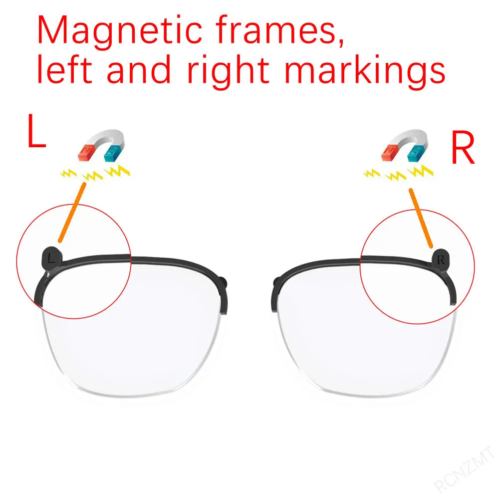 Magnetic Prescription Lens Kit for Rokid Max AR Smart Glasses Tidesmit