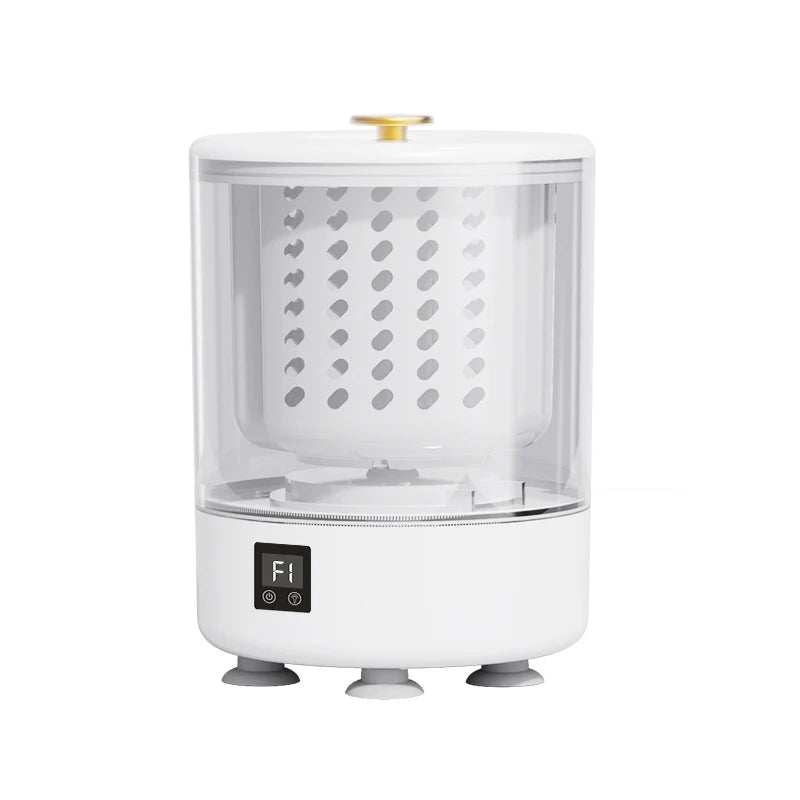 Tidesmit 3L mini portable washing machine with spin drying function for washing underwear and socks while traveling