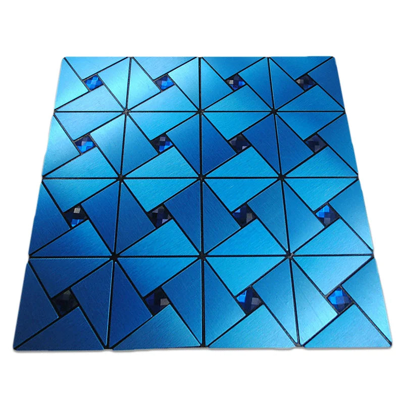 5 Pcs Self Adhesive Mosaic Stick Wall Tile Backsplash Bathroom Washbasin Living Room Home Background KTV Decor Wall Decals