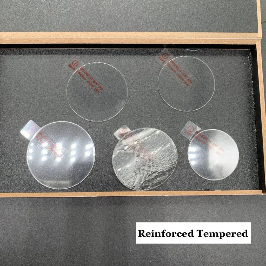 Universal Smartwatch Screen Protector - 9H Tempered Glass Clarity Tidesmit