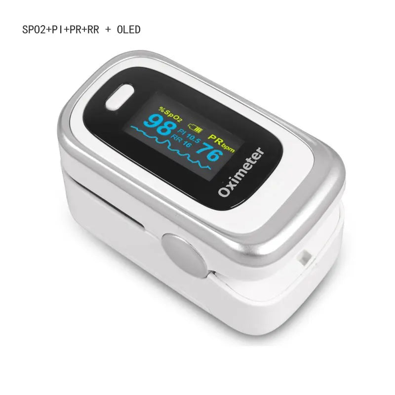 JianyouCare Finger Pulse Oled Oximeter Portable RR Blood Oxygen Saturation Meter Respiratory Rate Oximetro De Dedo Pulsioximetro