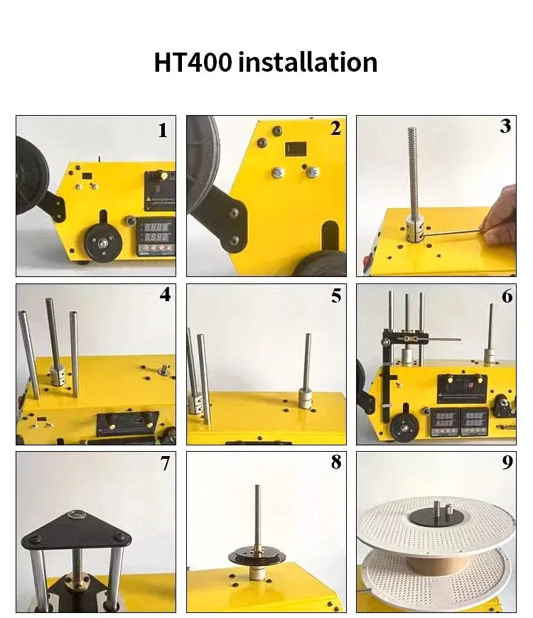 PLA-CF PETG-CF HT400 Bumblebee Extruder 3D Priting Filament Extrusion Machine Desktop Extruder Machine for DIY and Small Factory