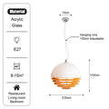 Bauhaus LED Ring Light | Adjustable Color Temperature 30cm Lamp D30cm Tidesmit