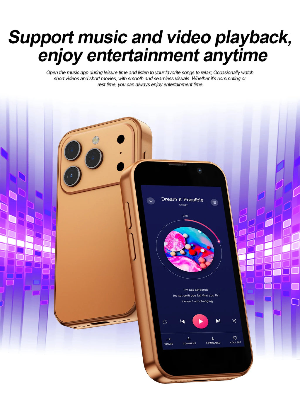 NEW SERVO 17SE Mini Smartphone 3G WCDMA Android 9.0 Dual SIM Standby 2GB+16GB Wifi GPS Play Store Pocket Smart Phone 3.0 Display
