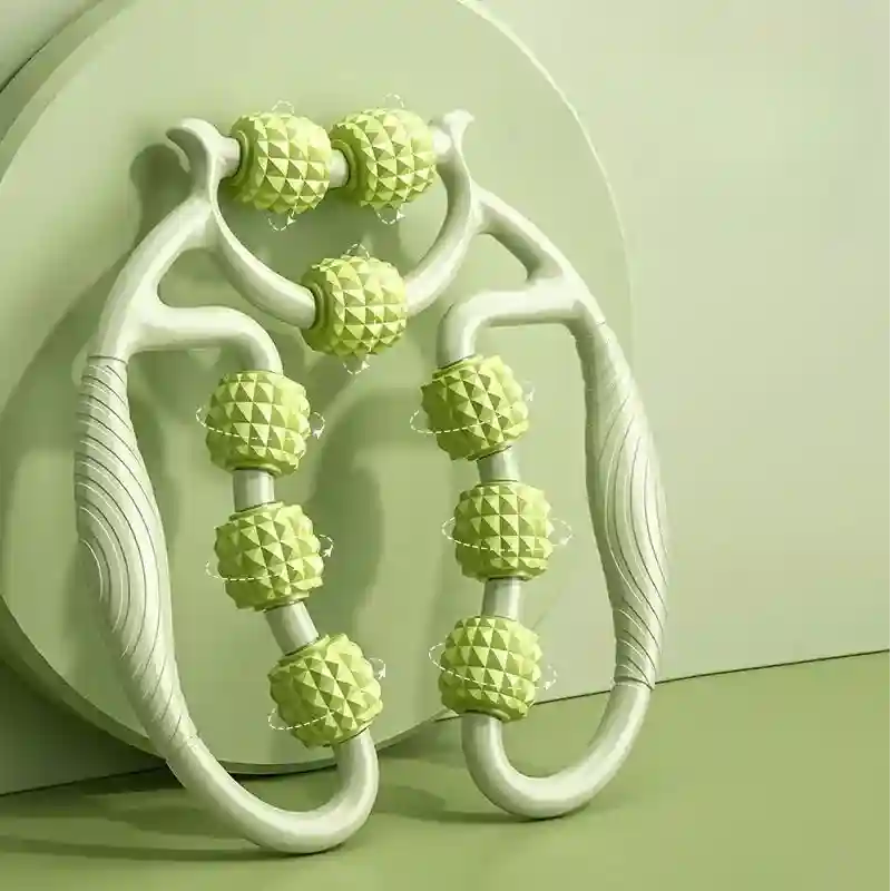 Lymphatic Massage Roller - Deep Tissue Muscle Relief Tool (L Size) Eye Massage Instrument Tidesmit