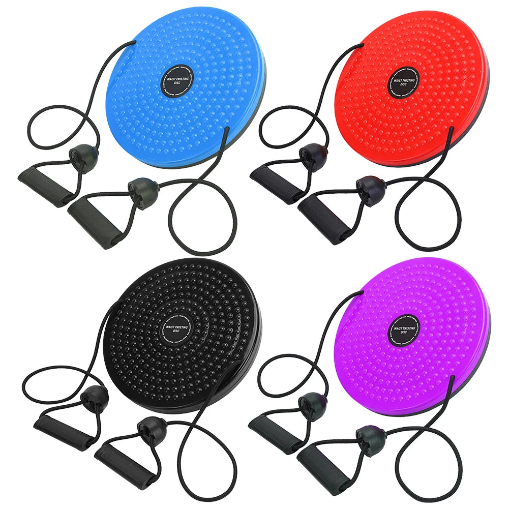 Ab Twister Board with Massage Foot Plate - Full Body Slimming Body Shaping Massage Equipment Tidesmit
