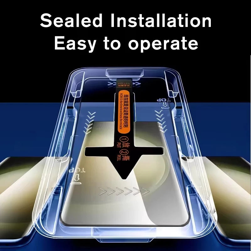 1-3Pcs One-click Installation HD Screen Protector For Samsung S25 S24 Ultra S23 Plus S22 S20 - Tidesmit