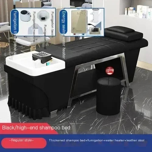 Head Spa Bed with Massage Function - Ergonomic Salon Equipment Massage Chairs Top configuration Tidesmit