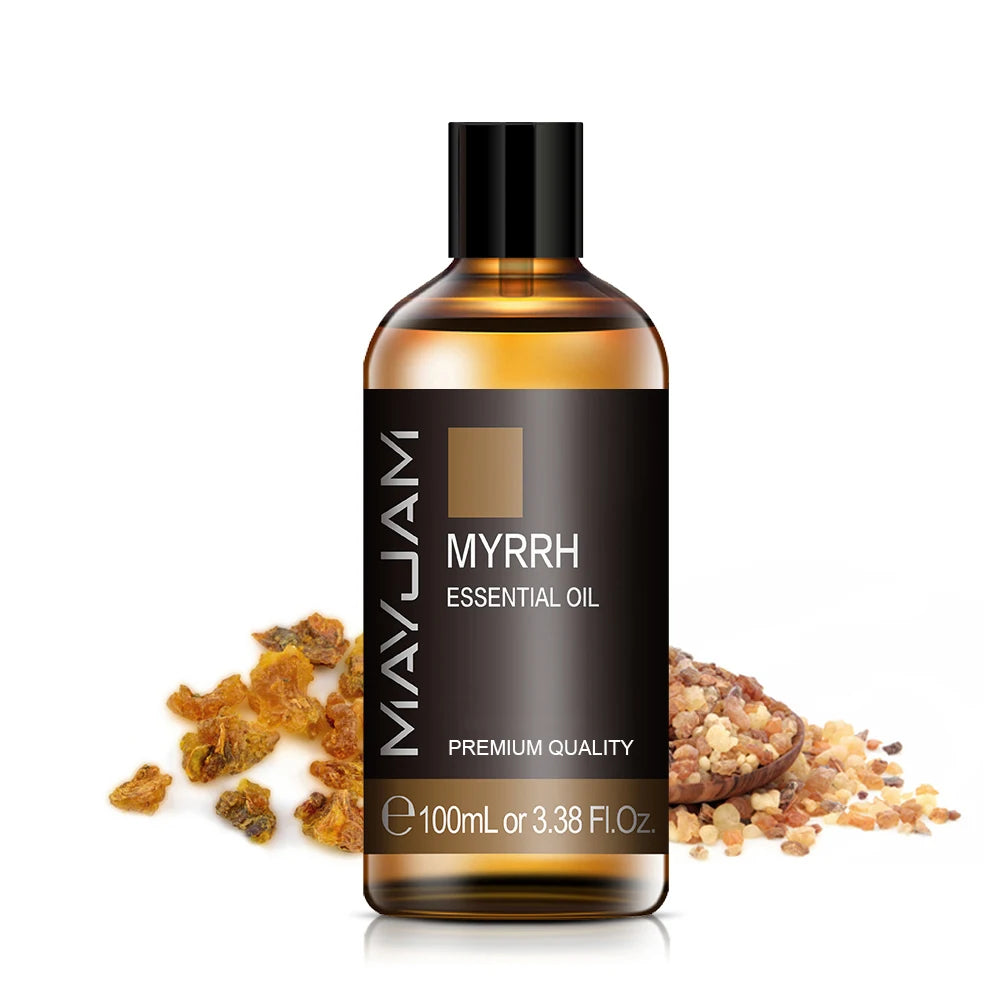 Tidesmit 100ml organic essential oils for aromatherapy humidifiers and diffusers in six relaxing scents.
