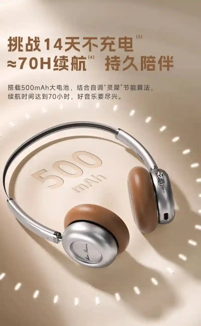 Wireless Bluetooth Gaming Headphones with Active Noise Cancellation Tidesmit