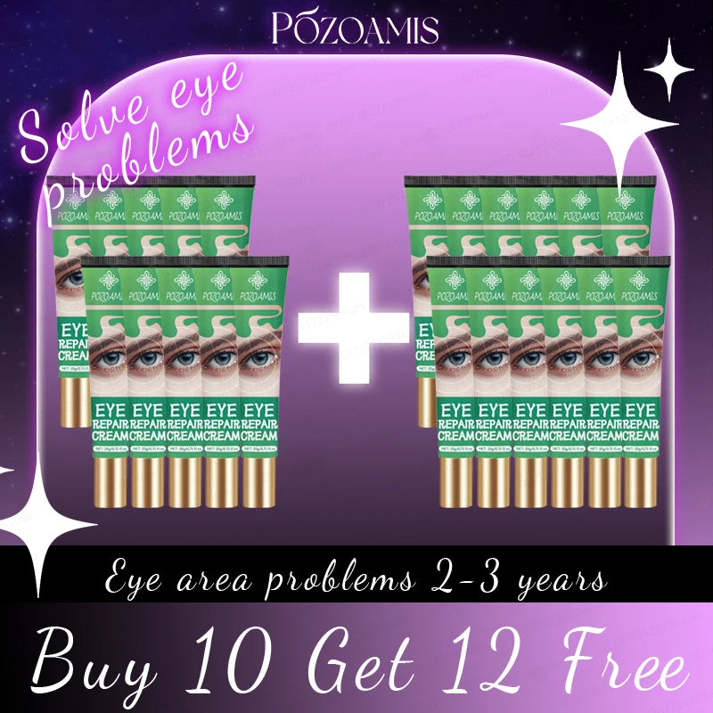 Eye Bag Remover Cream: Professional Depuffing Treatment for Tired Eyes Relaxation Treatment Buy 10 Get 12 Free Tidesmit