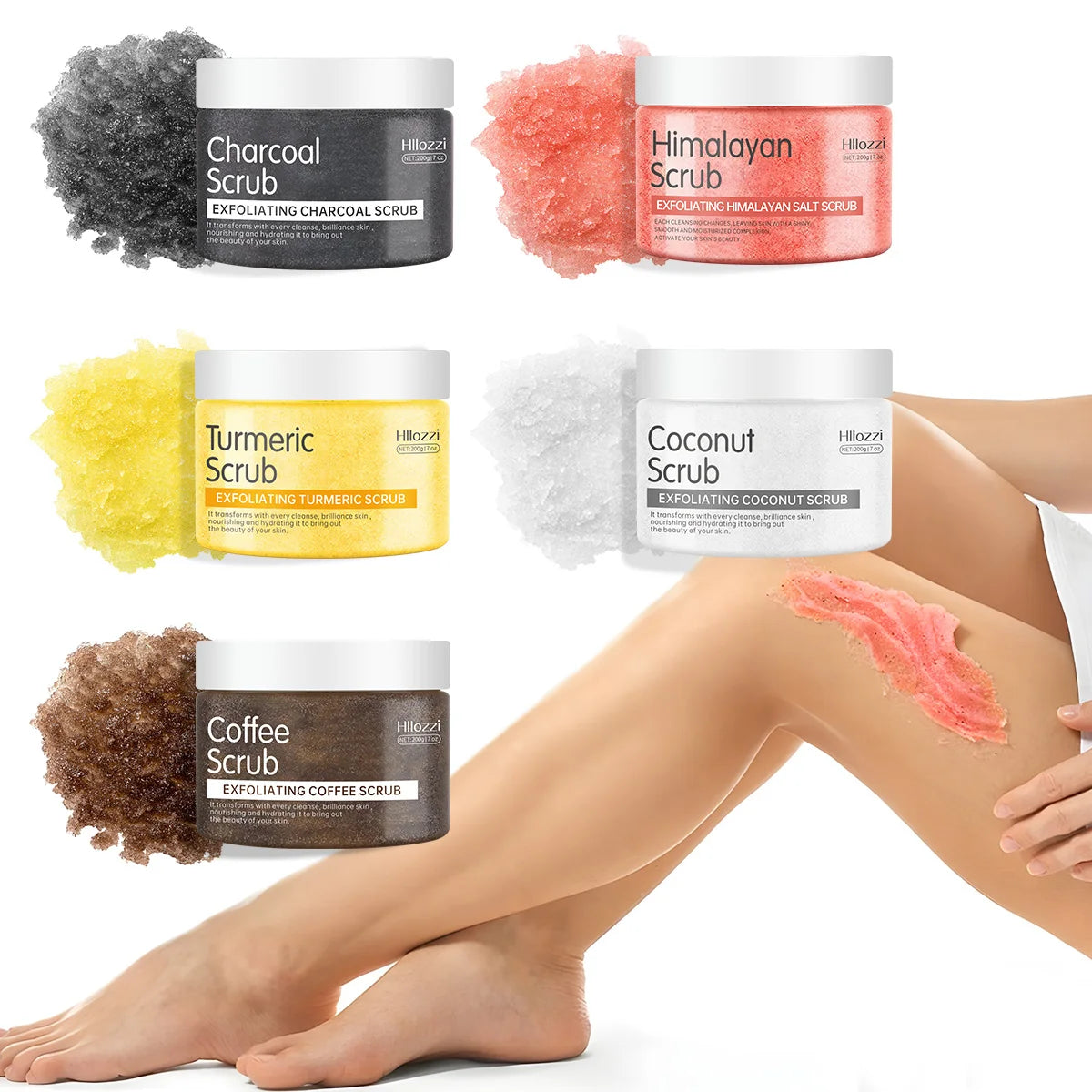 Exfoliating Body Scrub – Himalayan Salt & Coffee – 200g | Tidesmit Scrubs Treatments Tidesmit