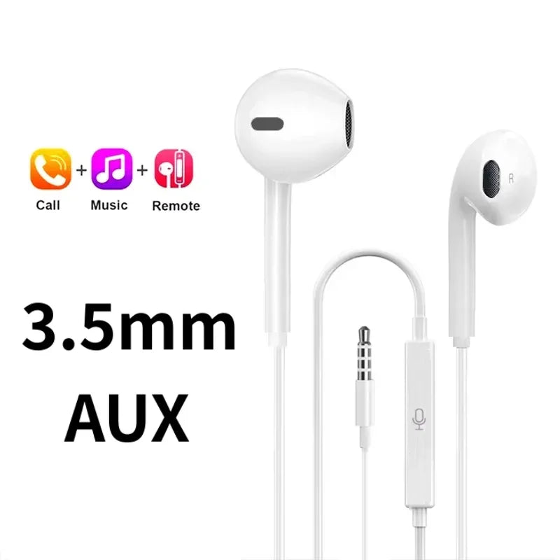 USB C Wired Headphones with Mic - Tidesmit Digital Audio Headset 3.5mm Tidesmit