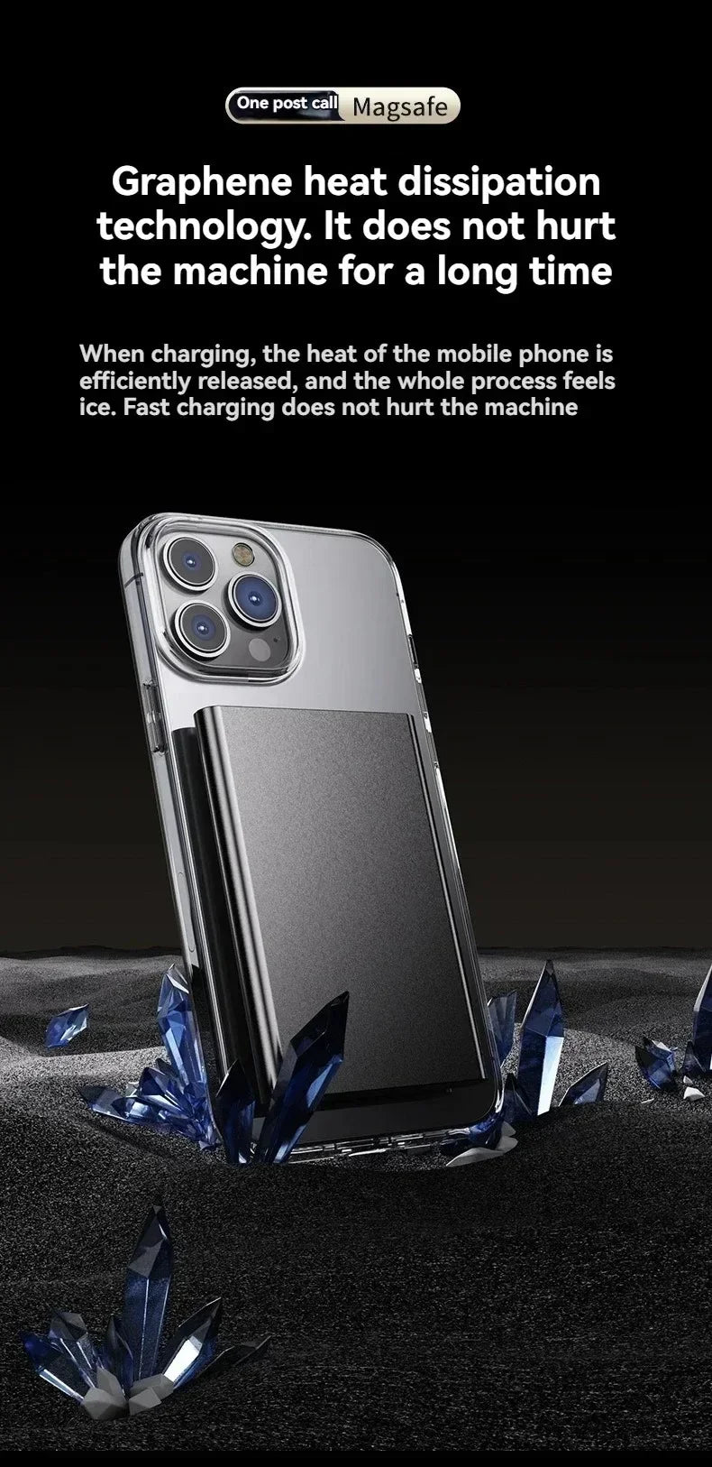 Magnetic Wireless Fast Charging Power Bank - 20000mAh Portable Battery Tidesmit