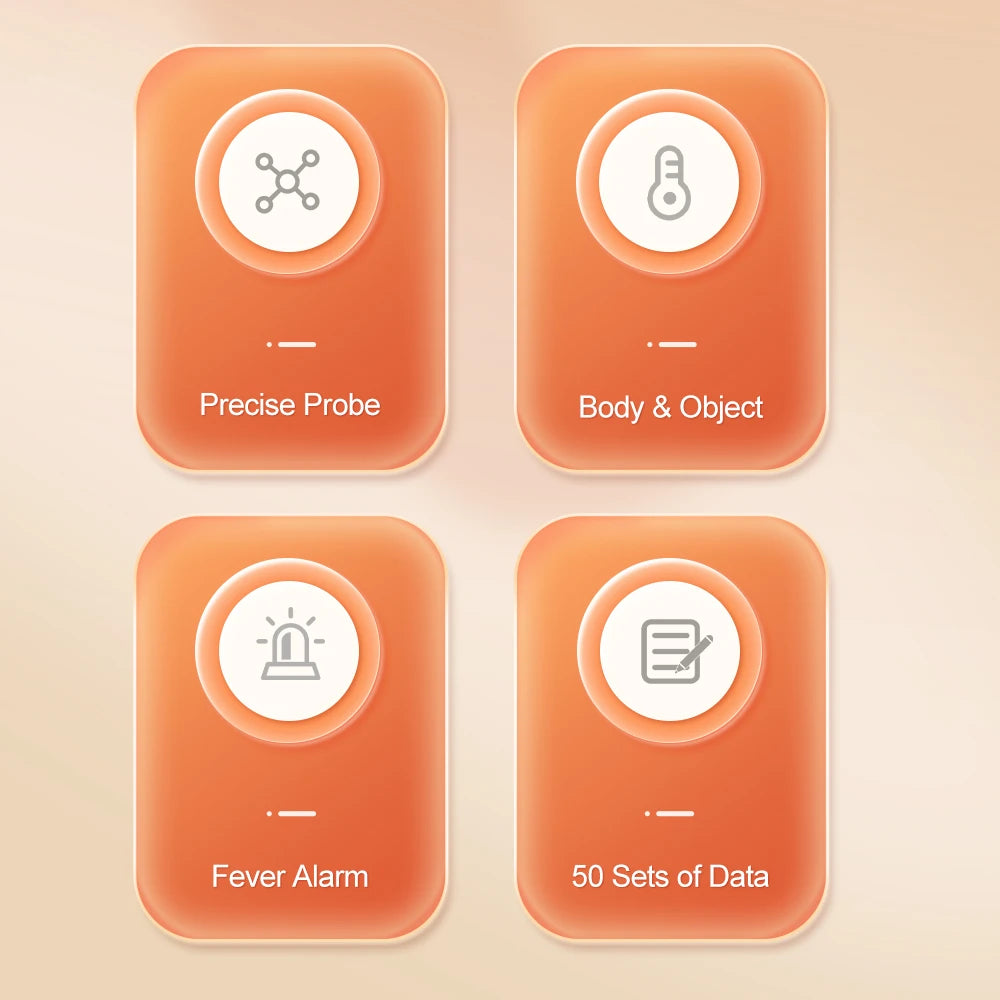 Cofoe Infrared Fever Thermometer Medical Household Digital LCD Infant Adult Non-contact Body Temperature Ear Thermometer