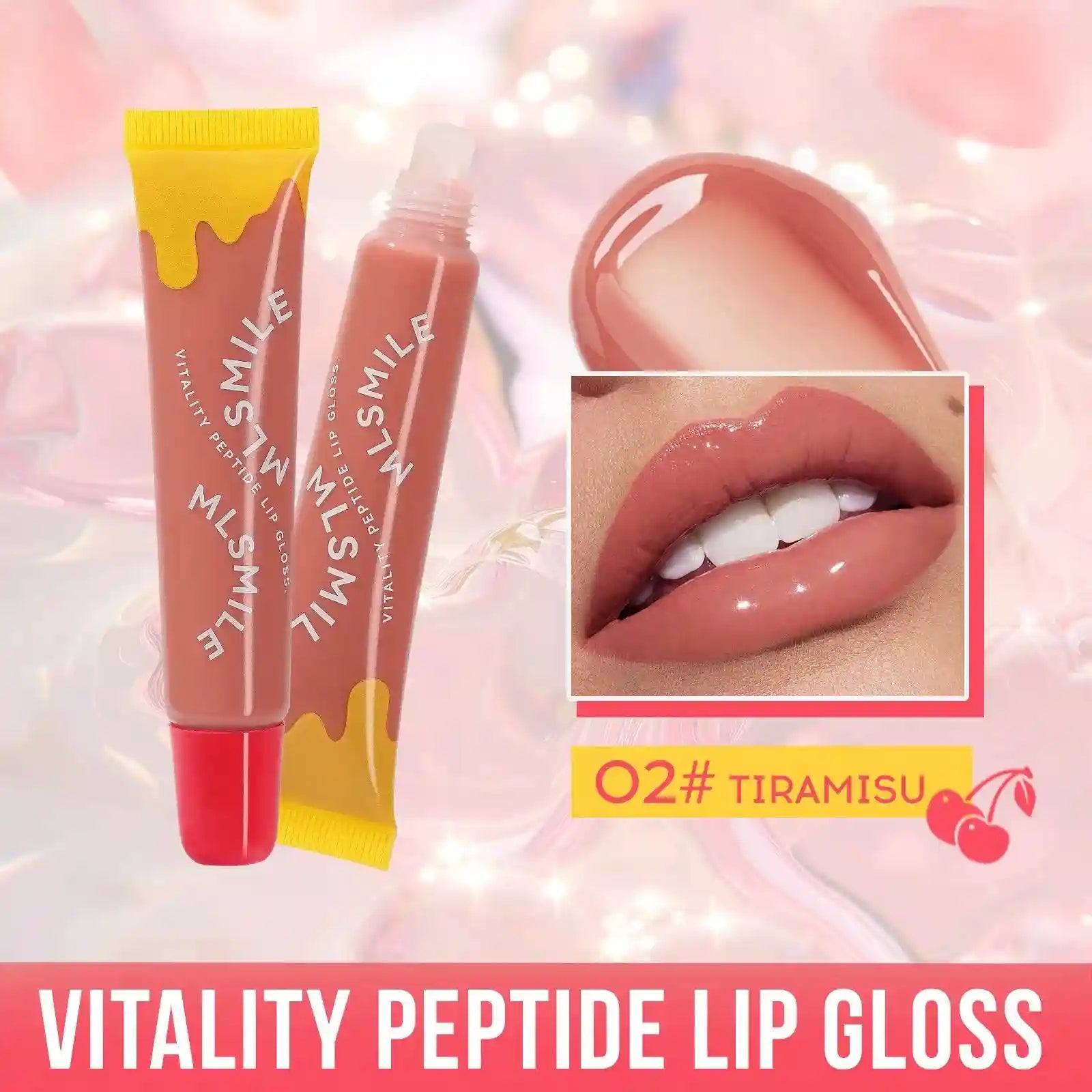 Plumping Lip Gloss Tint - Moisturizing Lip Care by Tidesmit Lip Care 02 Tidesmit