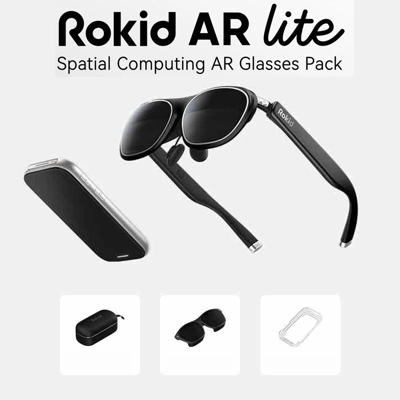 Rokid Max 2 AR Glasses: 300-Inch OLED Display for Immersive Mixed Reality Tidesmit