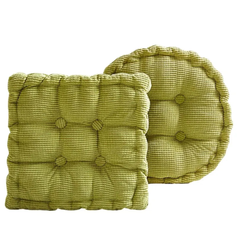 Thicken Square Round Corncob Tatami Seat Office Chair Cushion Sofa for Home Floor Decor Textile Knee Pillow Office Indoor Mat