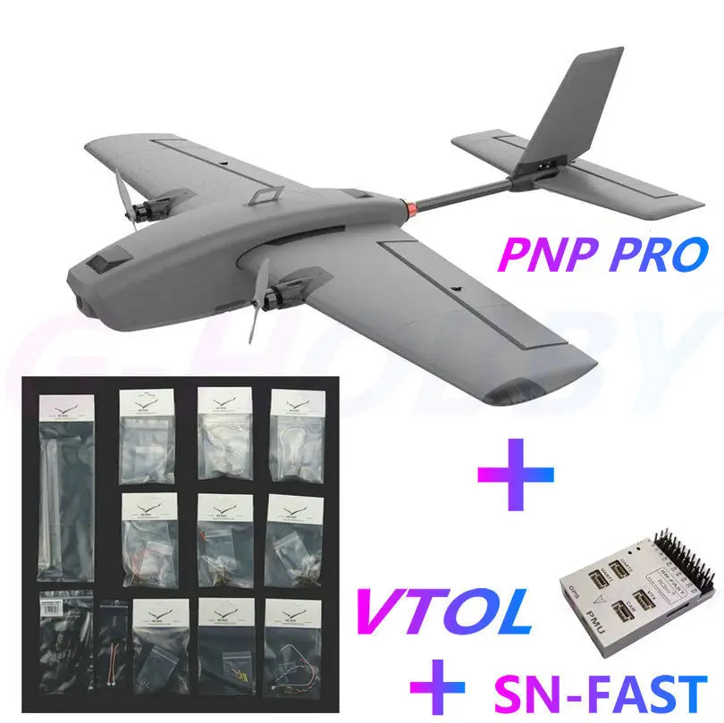 Heewing T1 Ranger VTOL Conversion Kit - EPP RC Plane Model PNP PRO-VTOL-FAST Tidesmit