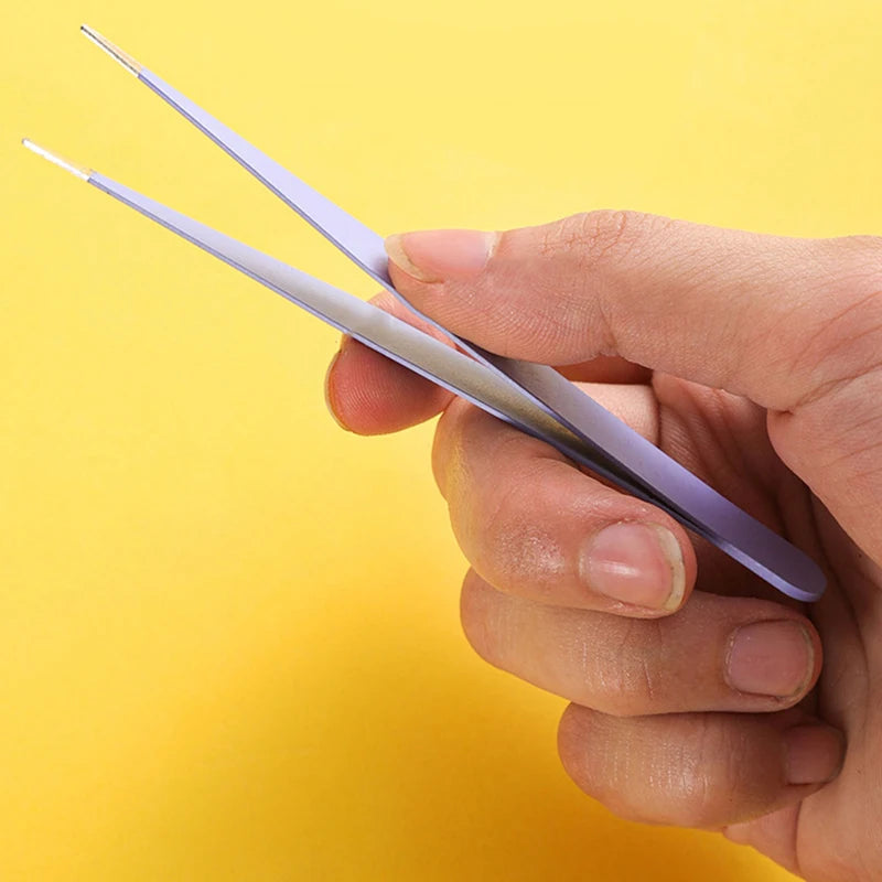 Eyelash Tweezers Set for False Eyelashes - Precision Applicator Tools False Eyelashes Tidesmit