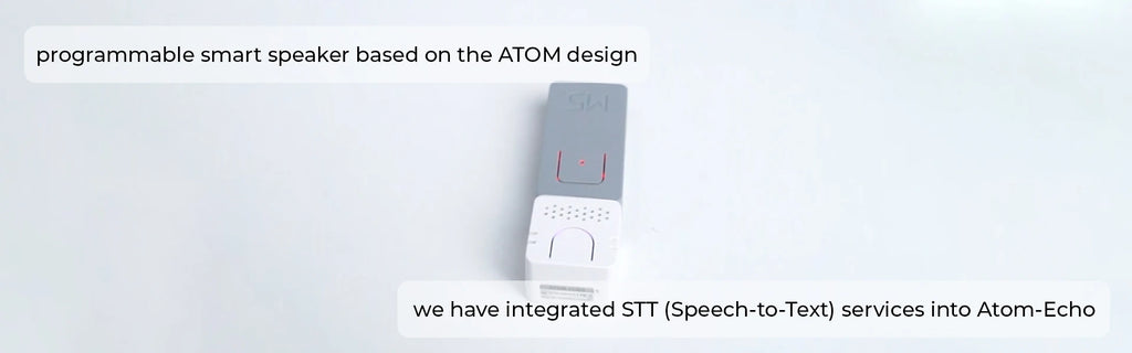 M5Stack Official ATOM Voice ESP32 Smart Speaker Development Kit