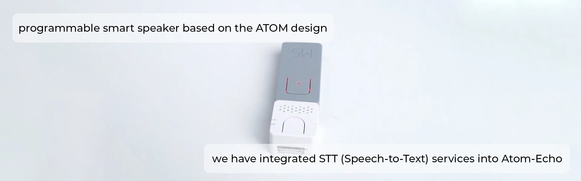 M5Stack Official ATOM Voice ESP32 Smart Speaker Development Kit