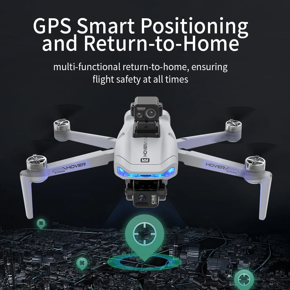 4K Camera Drone with 3-Axis Gimbal and Obstacle Avoidance - X40 PRO Tidesmit