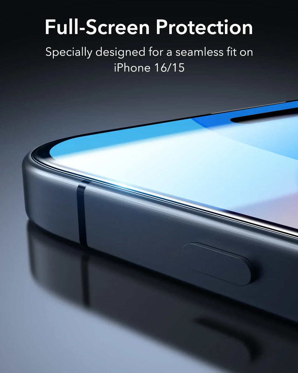 Privacy Screen Protector for iPhone - 9H Tempered Glass 3 Pack Tidesmit
