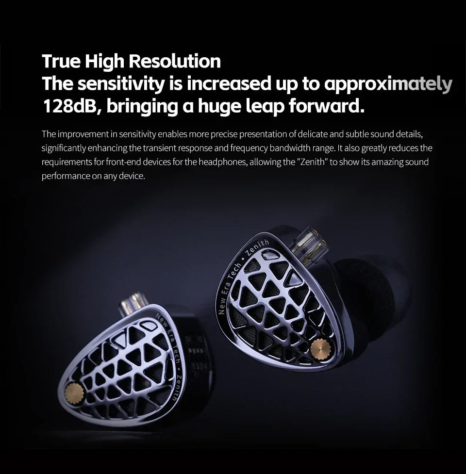 KZ Zenith Tunable HiFi Dynamic Driver IEM Earphones | Tidesmit Tidesmit