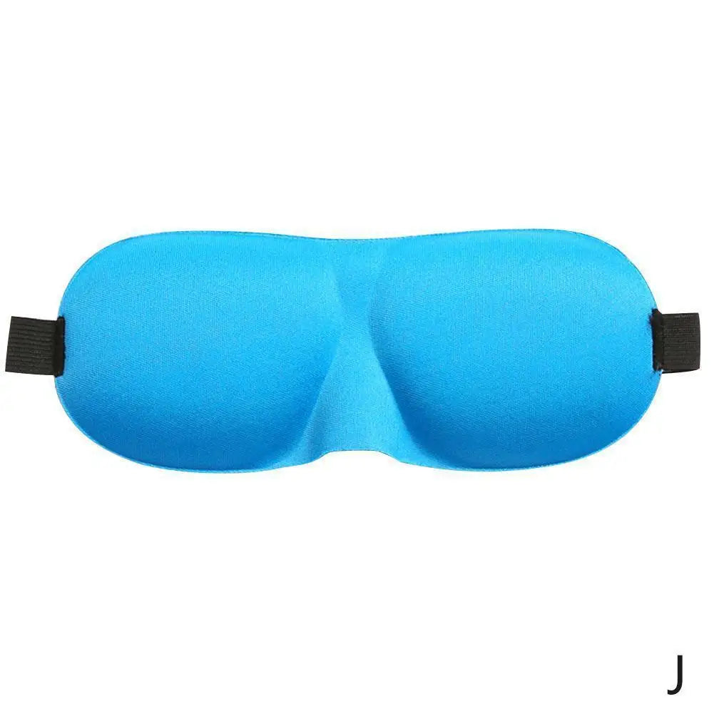 3D Travel Sleep Natural High Quality Portable Rest Soft Memory Foam Blindfold Padded Cover Eyepatch Cover Shade Mask Goggles