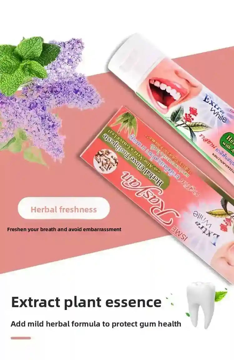 Tidesmit Rasyan herbal toothpaste for teeth whitening and removing tartar to refresh breath and protect gums