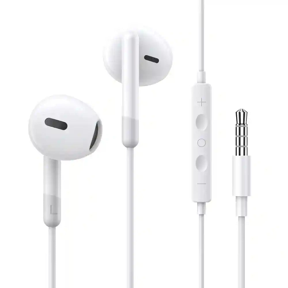 Wired Earphones With Microphone - 3.5mm In-Ear Noise Isolating Headset Tidesmit