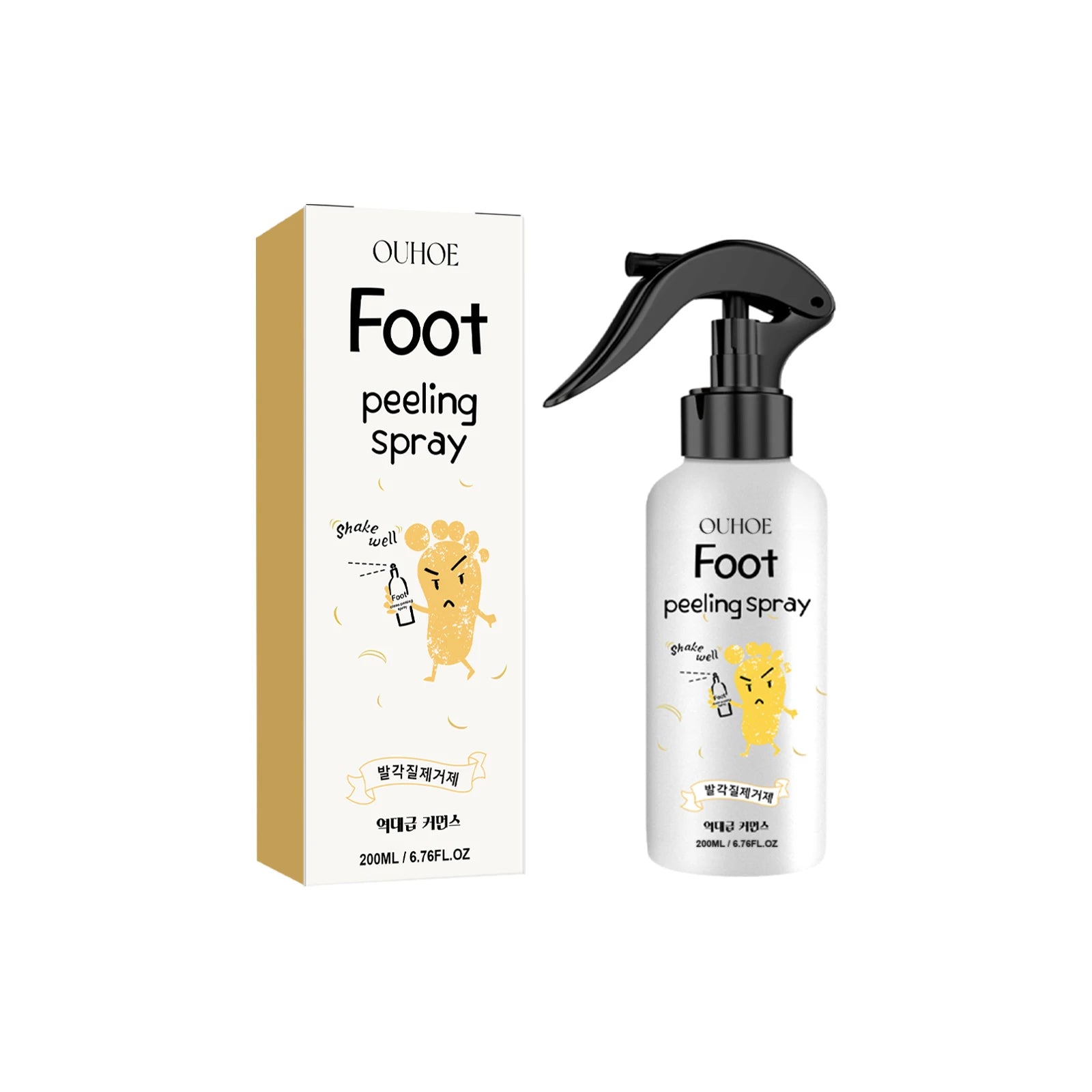 Foot Exfoliating Spray | Professional Callus Remover & Moisture Lock Scrubs Treatments 1PC personal pack Tidesmit