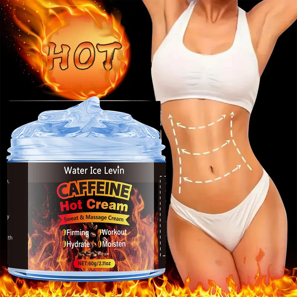 Caffeine Firming Body Cream, Containing Coffee Extract and Niacinamide, Suitable for Muscle Building, Full-Body Moisturizer, Firming Body Cream