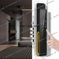 Lxy Home Wifi Fully Automatic 3D Face Recognition Smart Lock Face Security Fingerprint Code Card Key Camera Door Smart Locks