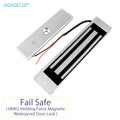 HOMSECUR Waterproof 180kg Holding Force Magnetic Electric Lock 12V For Door Access Control Video Intercom System