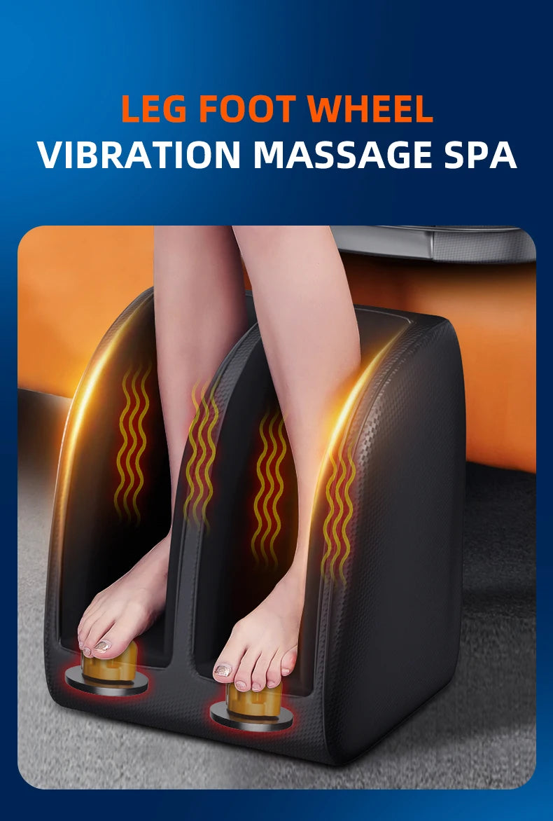 Zero Gravity Massage Chair - Foldable Electric Massager with Heat Massage Chairs Tidesmit