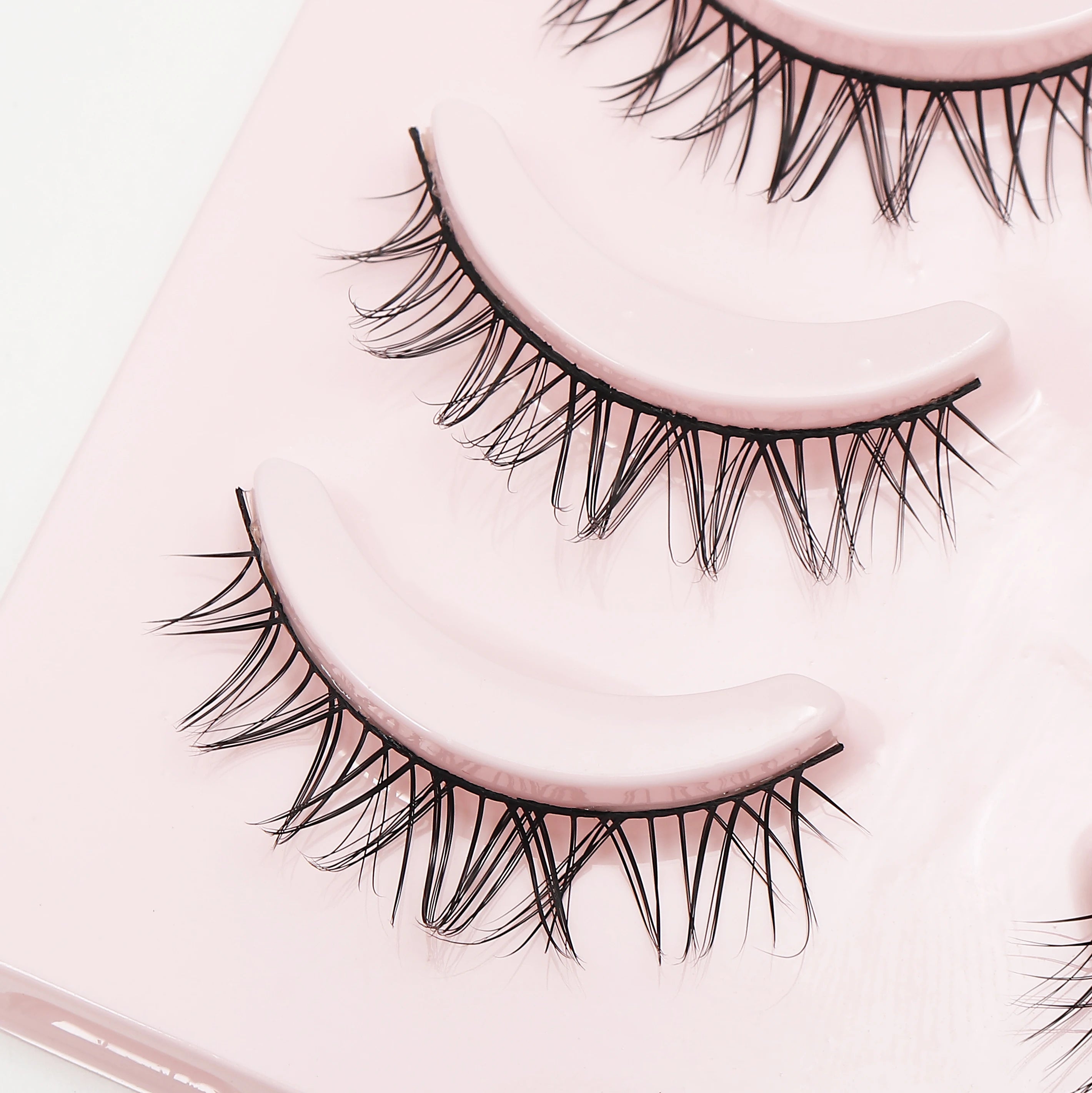 Anime Manga False Eyelashes - Natural Wispy Faux Lashes - 5 Pairs Set False Eyelashes Tidesmit