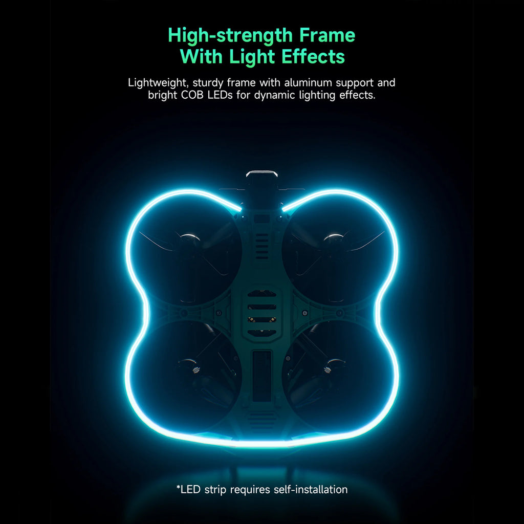 2.5 Inch CineWhoop FPV Drone with 4K 120fps Camera and GPS Tidesmit