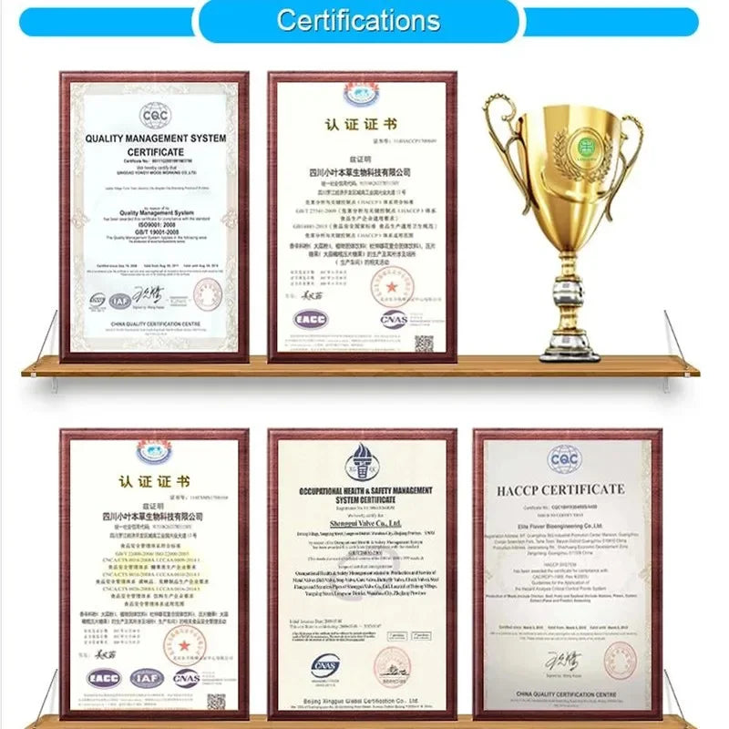 Tidesmit high-purity Vitamin K2 MK7 supplement certificates for skin brightening and freckle fading.