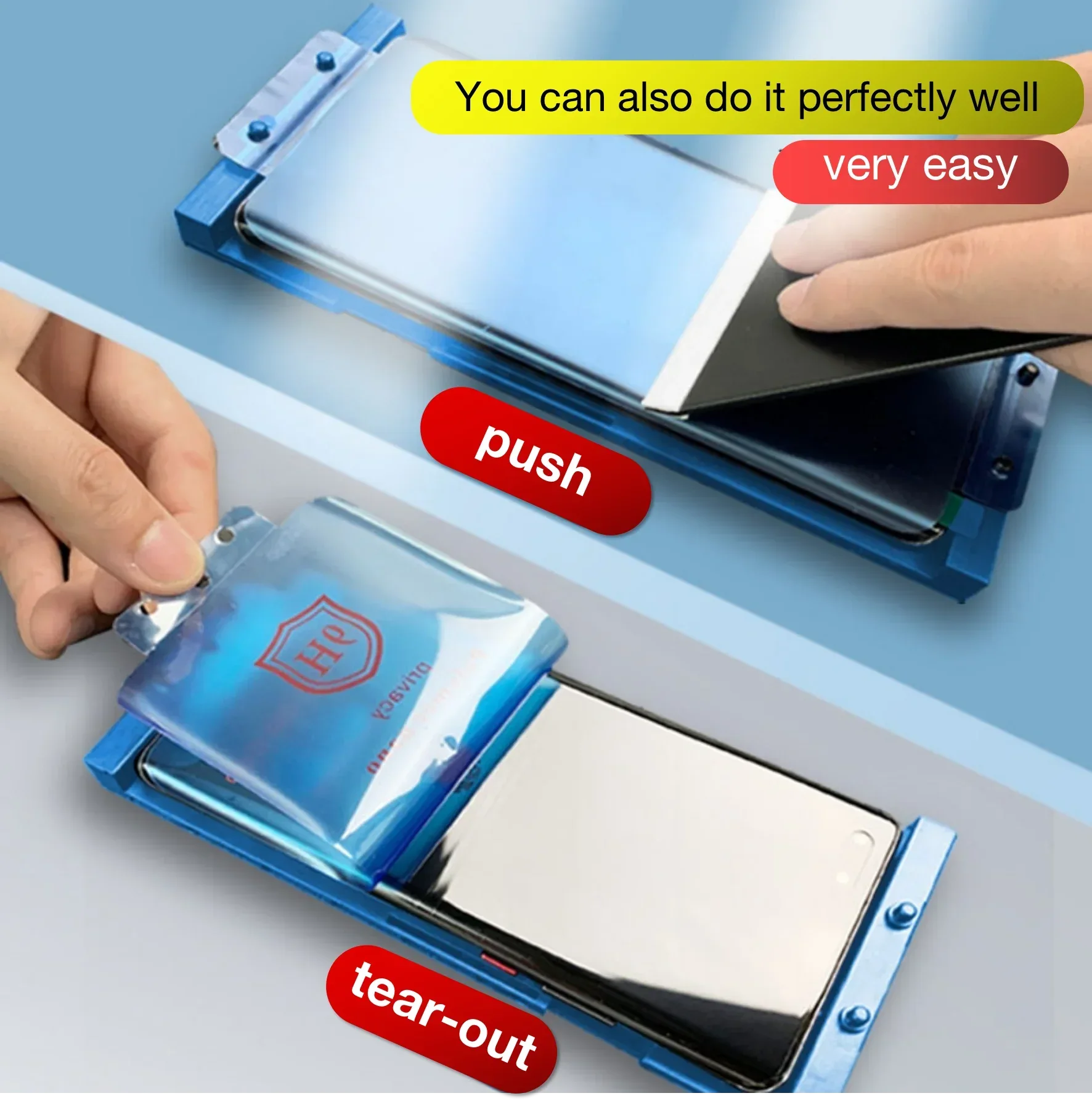 Samsung Galaxy Anti-Peeping Privacy Screen Protector - 9H Tempered Glass Tidesmit