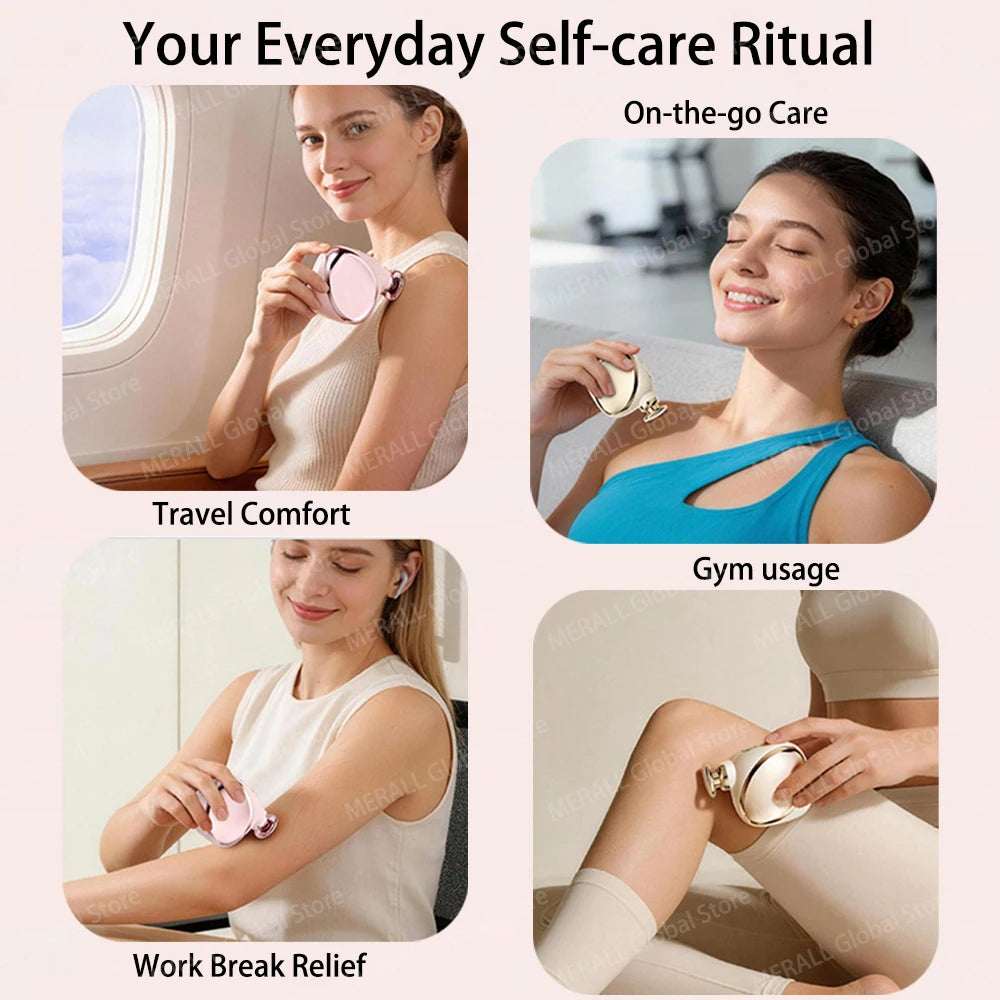 Mini Massage Gun - Portable Deep Tissue Therapy Device by Tidesmit Relaxation Treatment Tidesmit