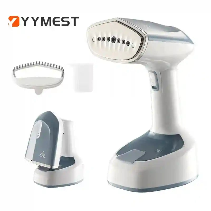 Tidesmit 1500W foldable handheld steam iron for clothes with 15-second fast preheat in portable laundry design
