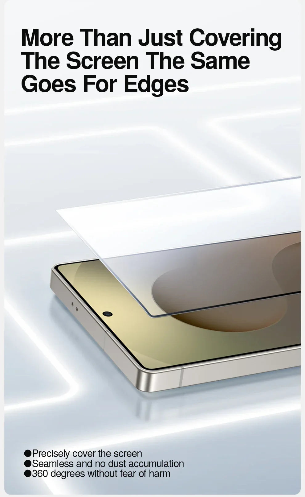 Samsung S25 Ultra Screen Protector: Anti-Scratch HD Film for Clarity Tidesmit