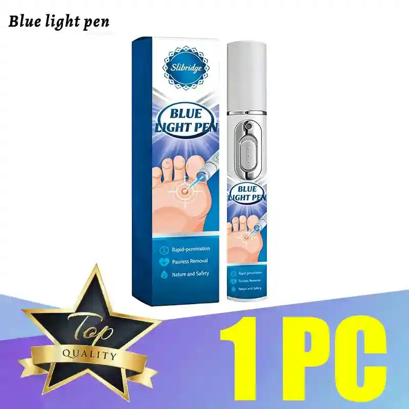 Blue Light Pen for Wart Removal – Certified Skin Care Tool Lip Care Pack of 1 Tidesmit
