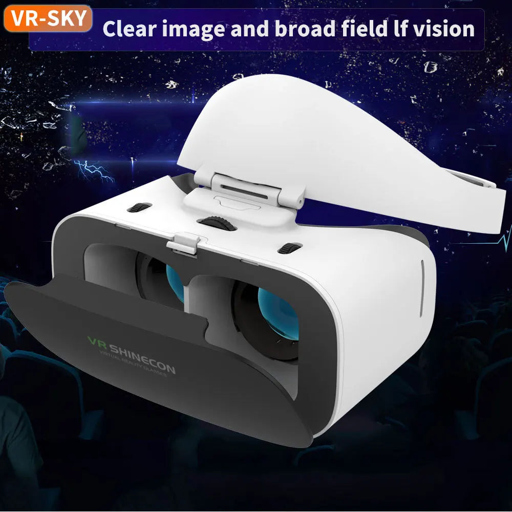 VR Headset for Smartphone 3D Experience - Adjustable G19 Model Tidesmit