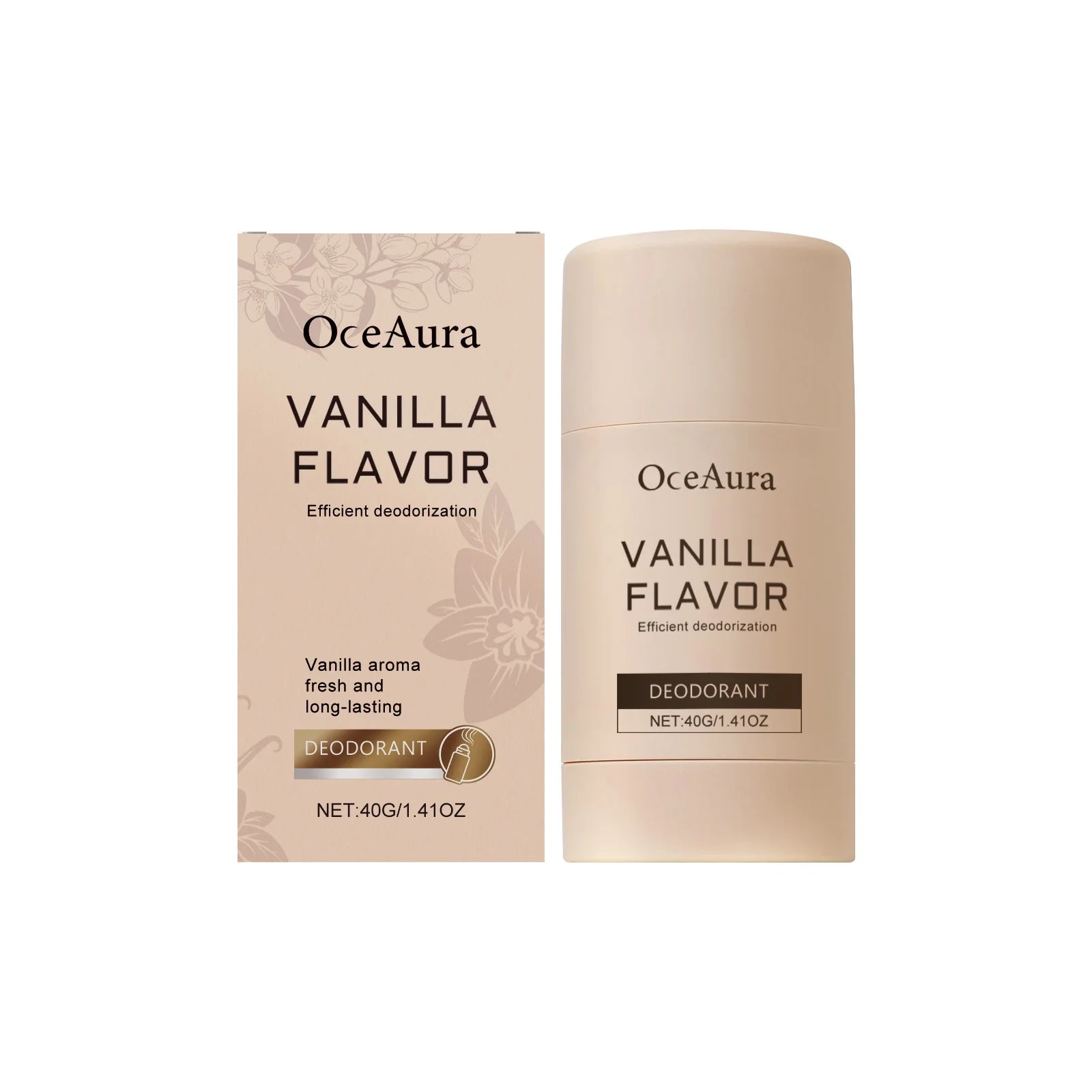 Tidesmit OceAura Vanilla moisturizing antiperspirant deodorant for women with Vitamin E for refreshing odor control