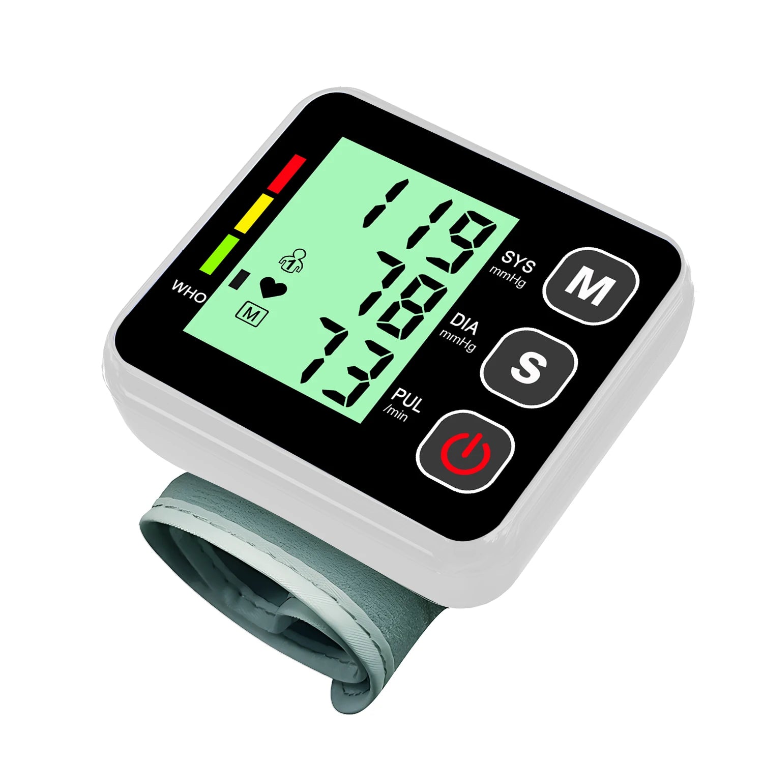 Smart Electronic Bp Monitors High Accurate BP Monitors Wrist Blood Pressure Monitor Tonometer Digital Sphygmomanometer