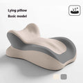 Memory Foam Ergonomic Pillow for Neck Support and Muscle Relief Massage Cushion Without small pillow Tidesmit